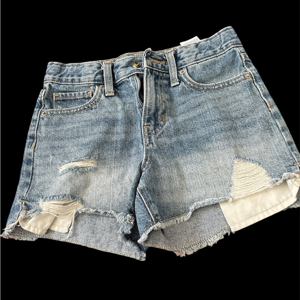 Old Navy jean shorts high-rise size 8 girls